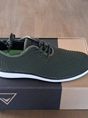 Vance Co. The Novak Sneaker - Color: Olive - Size: Men 10